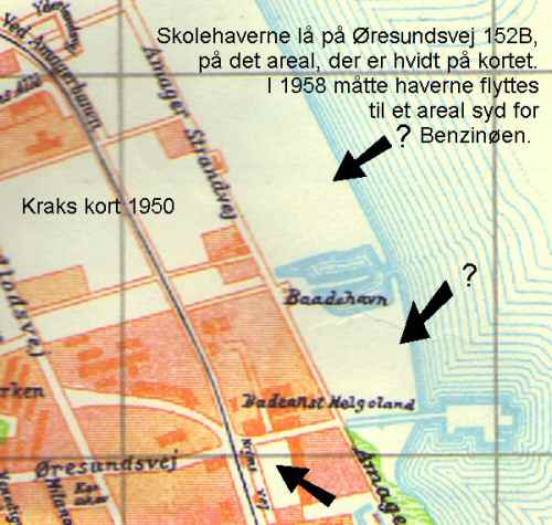 KRAKs kort fra 1950