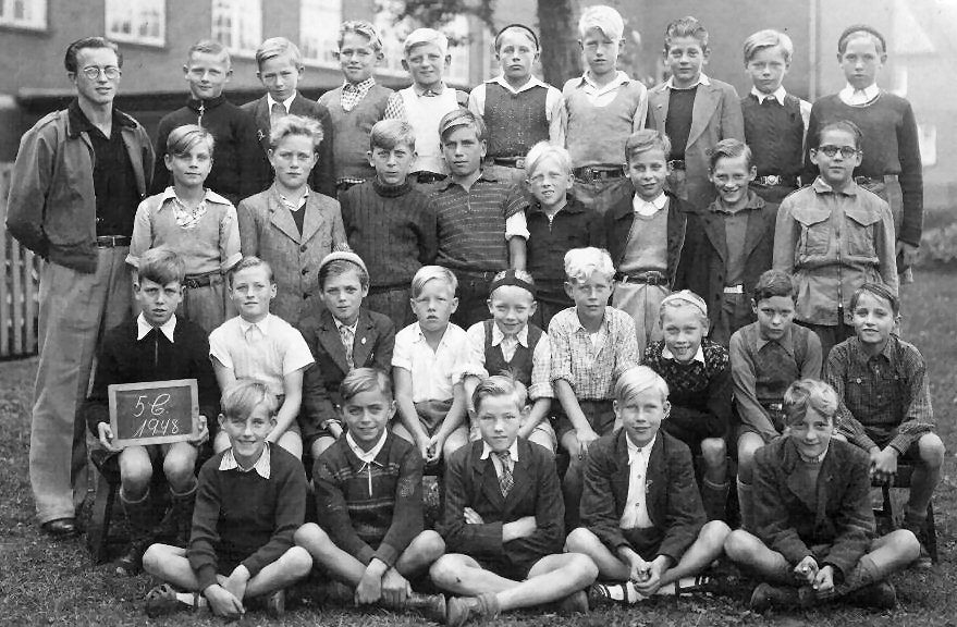 Klassebillede 5.C 1946, <br>Sundpark Skole