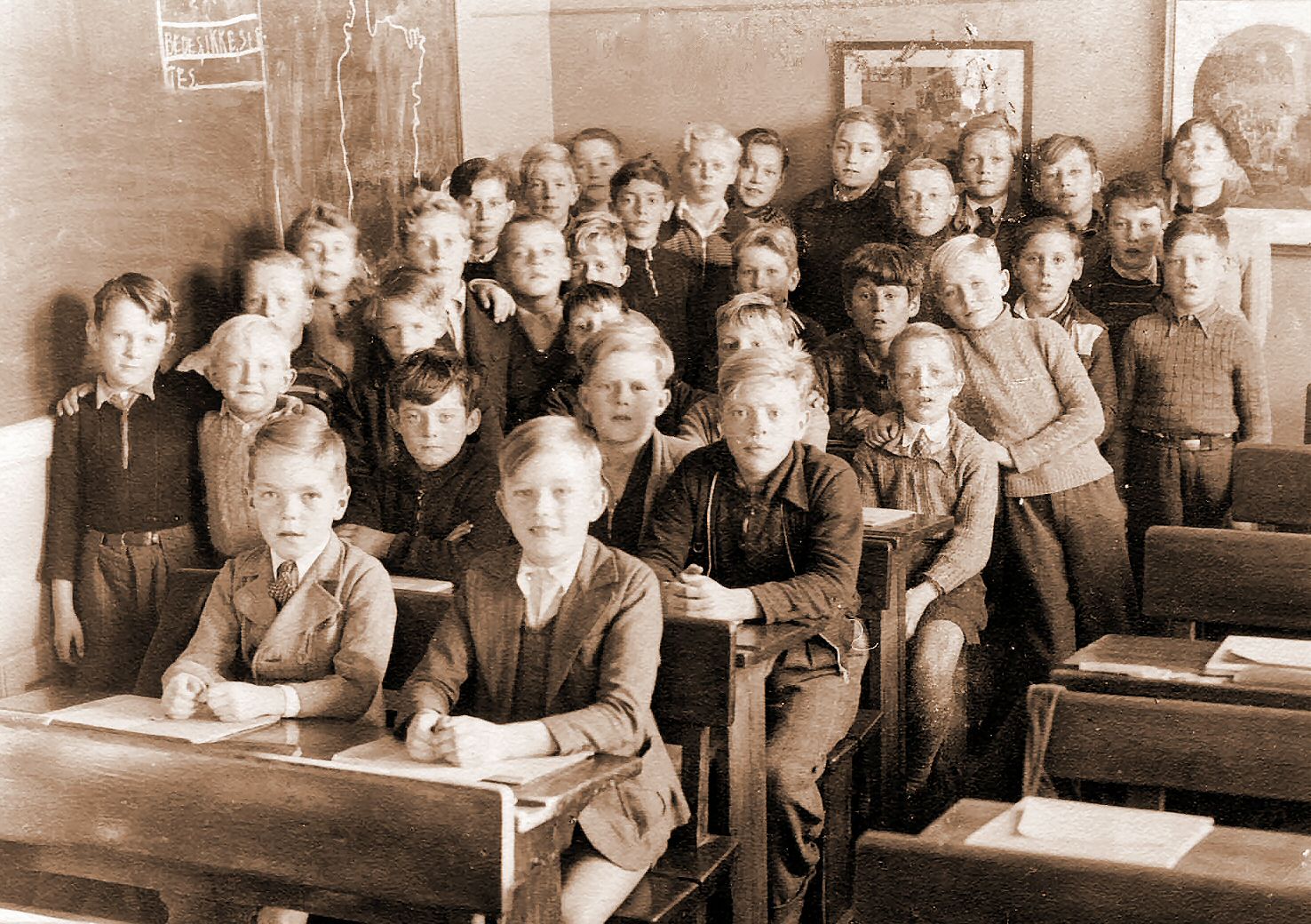 Klassebillede 4.a 1946, Sundpark Skole